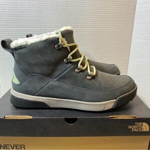 The North Face Sierra Winter Boots Womens 7.5 Multi Mid Calf Lace-Up Waterproof
